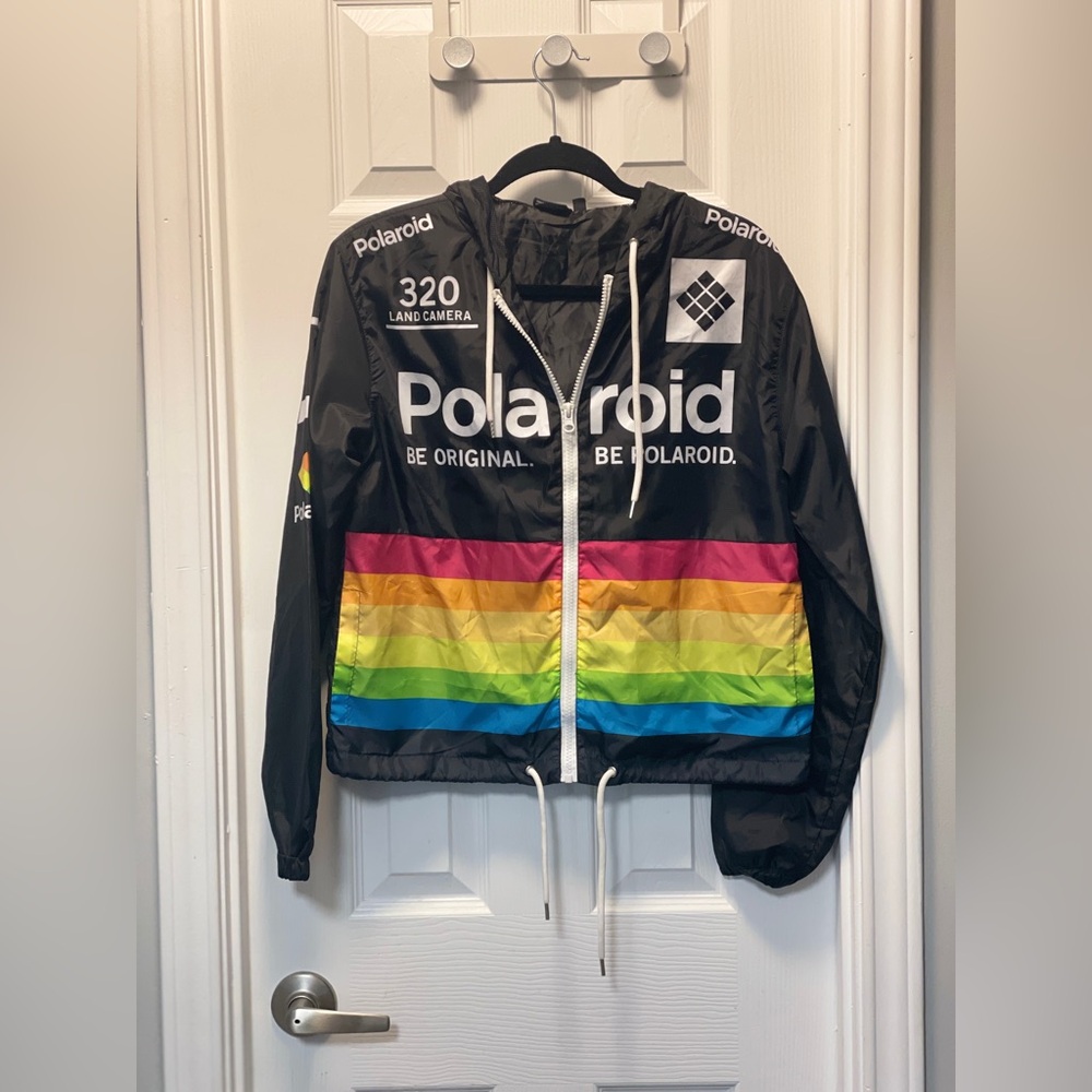 Polaroid Black and Gray Jacket